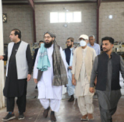 په تهران کې د طالبانو سفیر د چابهار ازادې سیمې ته سفر؛ د افغان پانګه‌والو له سوداګریزو او تولیدي واحدونو لیدنه