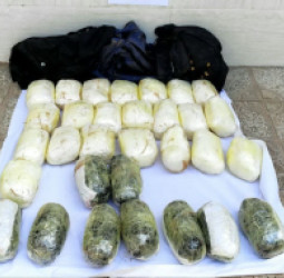 کشف۷۵ گیلوگرام مواد مخدر در نیمروز؛ یک نفر بازداشت شد