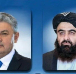 مولوي د امیرخان متقي او د قزاقستان د بهرنیو چارو وزیر ترمنځ ټیلیفوني خبرې