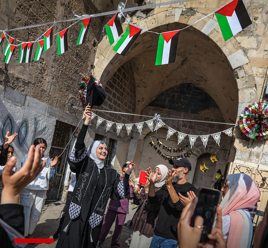 فلسطین غزه:  د درد په منځ کې د خوښۍ خوږه لحظه