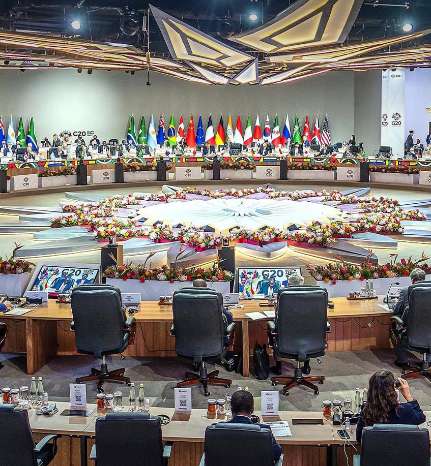 جنوبي افریقا په کوربتوب د نړۍ ستر اقتصادي بلاک جي ۲۰ غونډه د امریکا په نشتون پای ته ورسېده