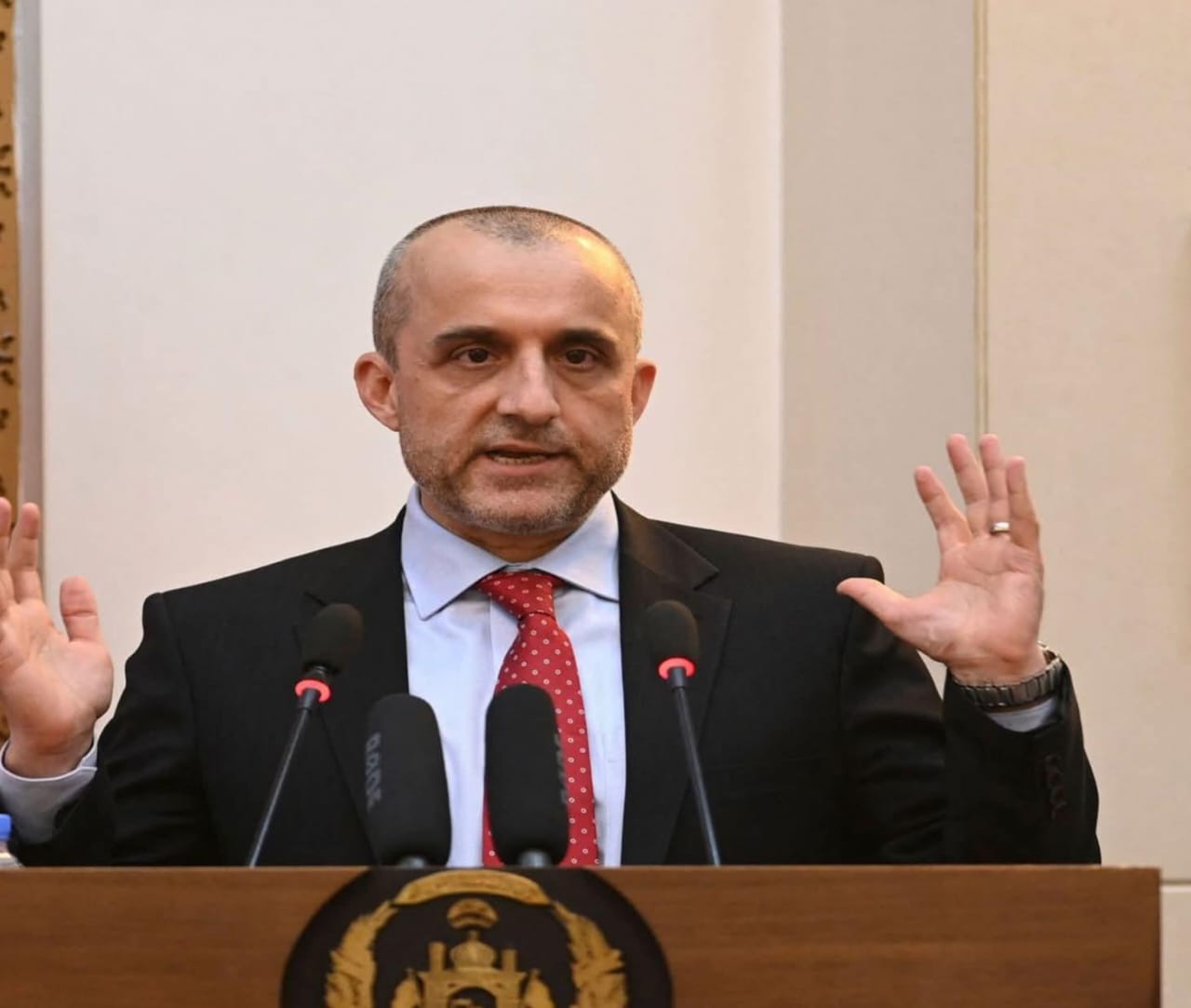 د افغانستان د پخواني حکومت پخواني لومړي مرستیال امرالله صالح: «د اوسني حاکمیت پر ضد مبارزه باید د ټولو افغانانو ګډه اراده وي