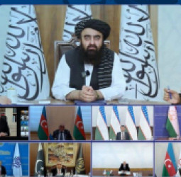 د افغانستان د بهرنیو چارو وزیر امیرخان متقي د ایکو د ۲۹ مې غونډې آنلاین ناسته کې ګډون وکړ