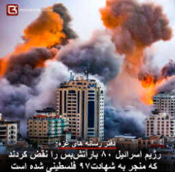 دفتر رسانه های غزه: رژیم اسرائیل ۸۰ بارآتشبس را نقض کردند که منجر به شهادت۹۷ فلسطینی شده است