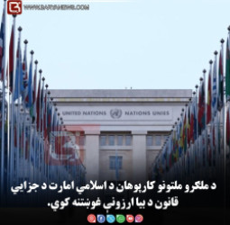 د ملګرو ملتونو کارپوهان د اسلامي امارت د جزايي قانون د بیا ارزونې غوښتنه کوي
