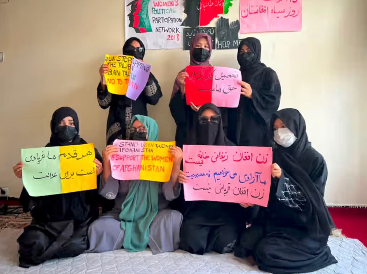 کابل : د افغان ښځو د سیاسي مشارکت شبکه: پنځه کلنه واکمني د ازادیو د محدودېدو دوره وه