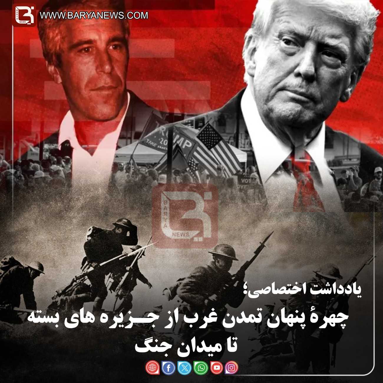 چهرۀ پنهان تمدن غرب از جـزیره‌ های بسته تا میدان جنگ