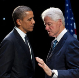 د امریکا پخوانیو ولسمشرانو، بارک  اوباما او کلېنټن له امریکایانو غواړي چې د خپلو ارزښتونو ساتنه وکړي