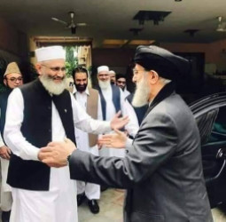 اسلامي ورورولي؛  سراج الحق، د پاکستان د جماعت اسلامي مشر، د حکمتيار پوښتنه وکړه