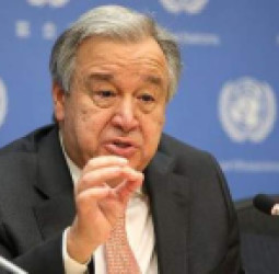 انتونیوګوترش: له طالبانو سره تعامل ضروري، خو د دوی پالیسۍ ناهیلې کوونکې دي