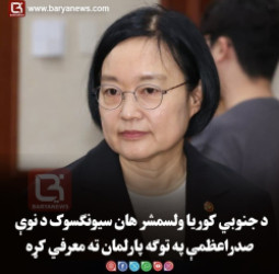 د جنوبي کوریا ولسمشر هان سیونګسوک د نوې صدراعظمې په توګه پارلمان ته معرفي کړه