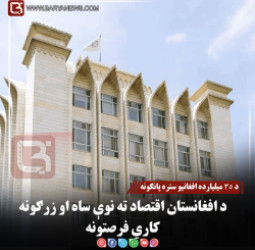 د ۳۵ میلیارده افغانیو ستره پانګونه؛ د افغانستان اقتصاد ته نوې ساه او زرګونه کاري فرصتونه