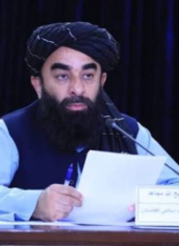 ذبیح‌الله مجاهد: اسلامي امارت د جرمونو نړیواله محکمه په رسمیت نه پېژني