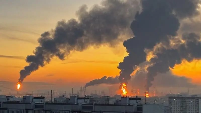 روسيه:مسکو او شاوخوا سیمې ته پراخو بې‌پیلوټه بریدونو مرګ‌ژوبله اړولې