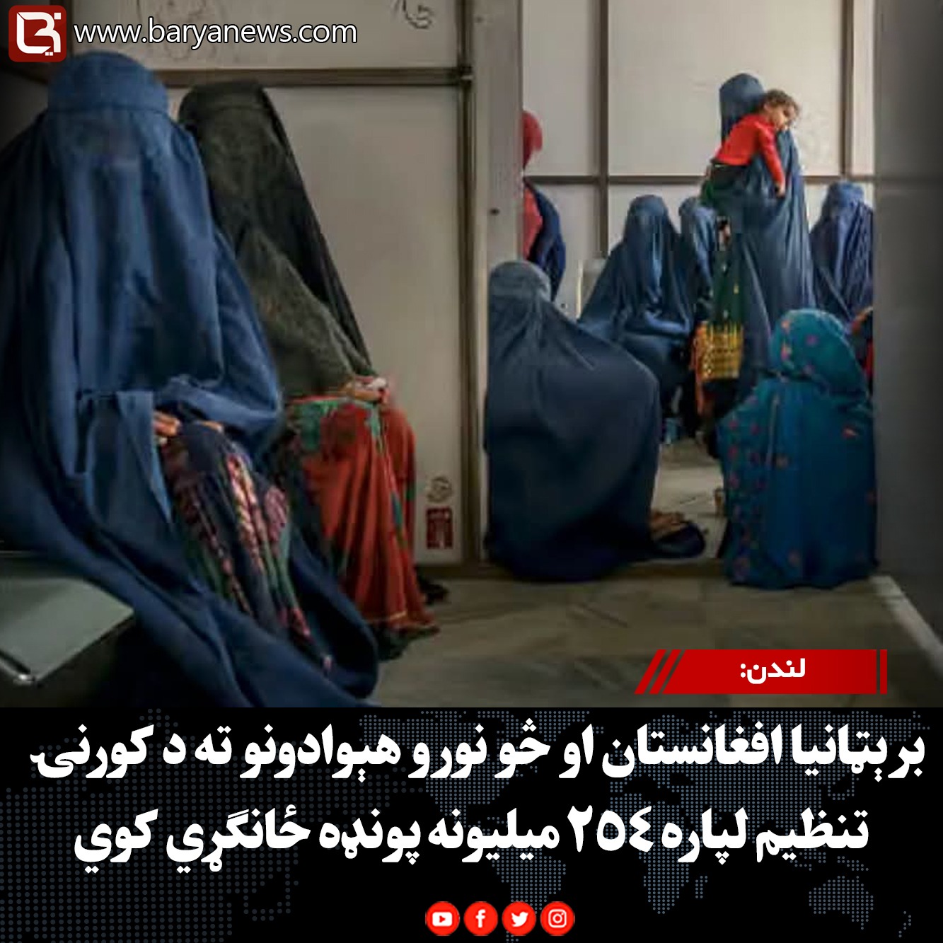 لندن: برېټانیا افغانستان او څو نورو هېوادونو ته د کورنۍ تنظیم لپاره ۲۵۴ میلیونه پونډه ځانګړي کوي